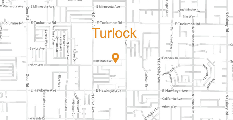 Directions to our Turlock location